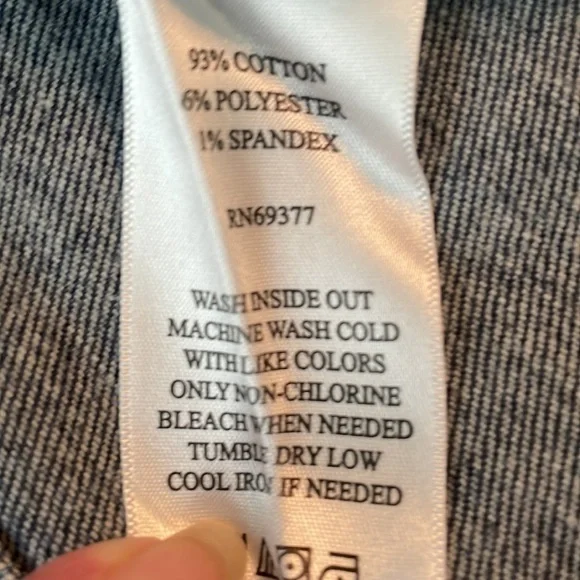 Brooke Shields jeans EUC size 20W petite dark wash boot cut 5pocket w/stretch - Picture 7 of 12